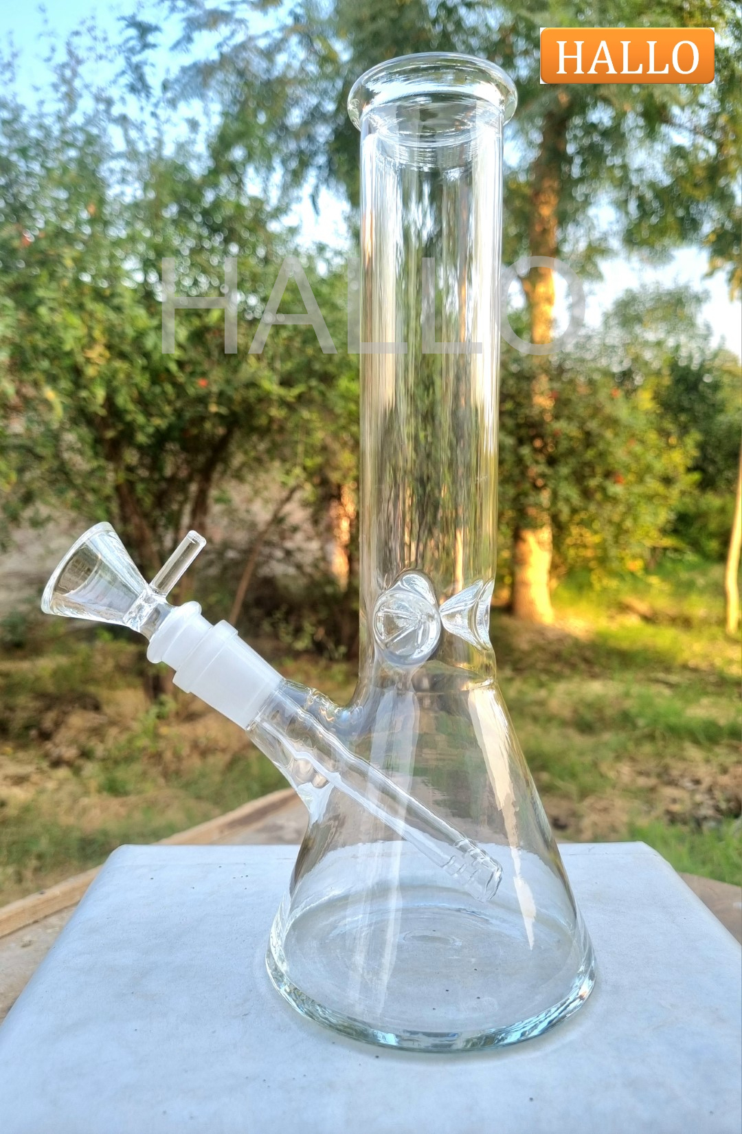 Beaker Thickness 4mm with Slide and Bowl