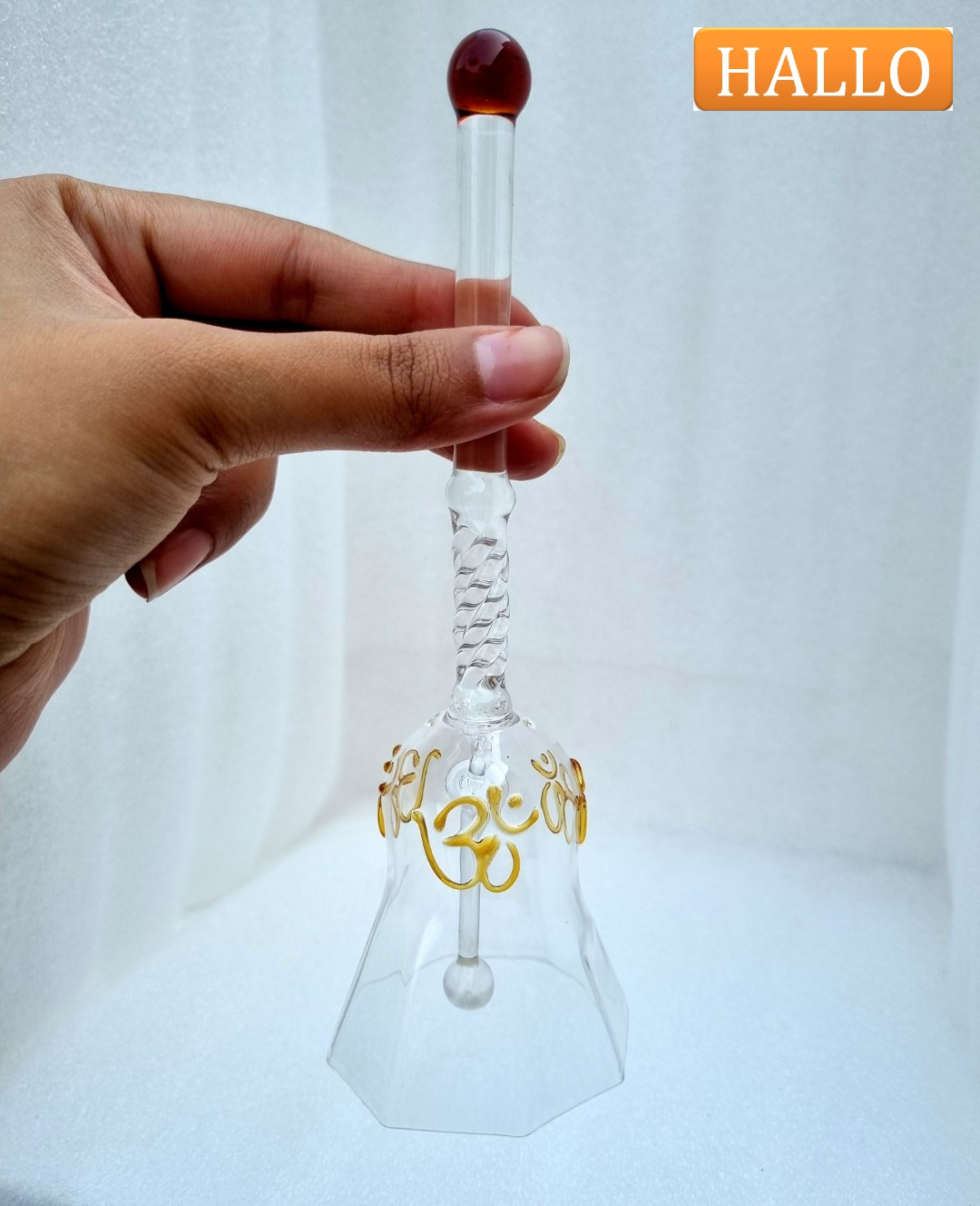 Glass Ringing Bell OM Design